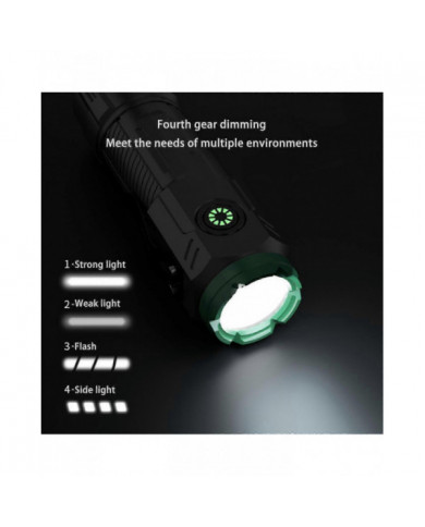Lampe de poche Blitron, lampe de poche la plus brillante du monde, Led super lumineuse
