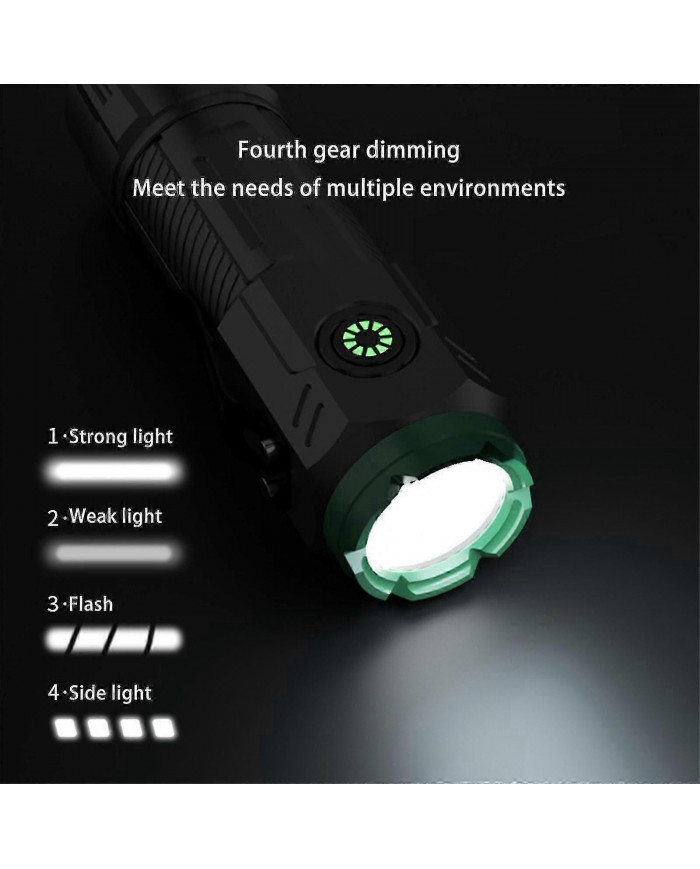 Lampe de poche Blitron, lampe de poche la plus brillante du monde, Led super lumineuse