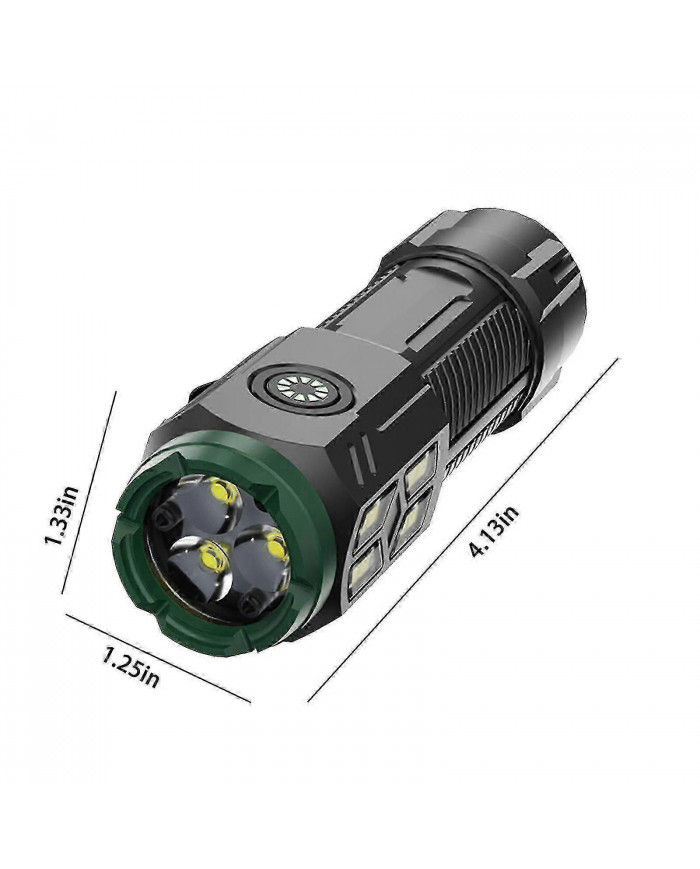 Lampe de poche Blitron, lampe de poche la plus brillante du monde, Led super lumineuse