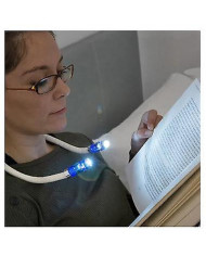 Livre Lampe Réglable LED Lumière - Lampe de lecture LED Lumière Livre Huglight