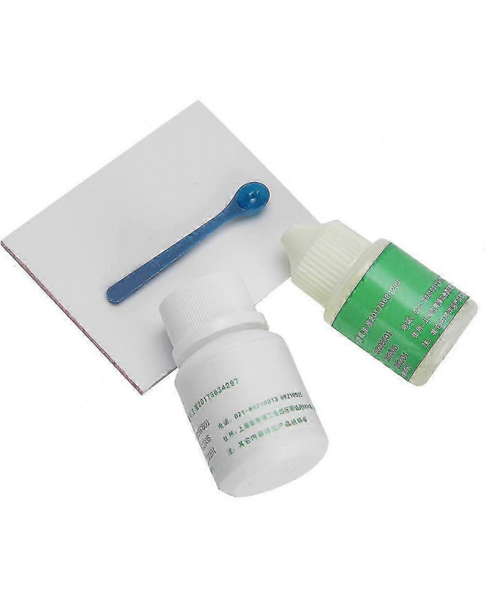 15ml + 30g Ciment Polycarboxylate de Zinc - Liquide + Poudre Pour La Dentisterie