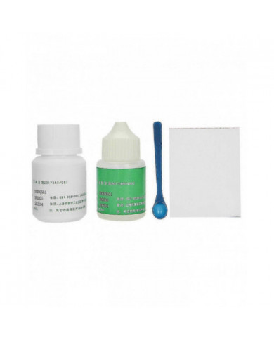 15ml + 30g Ciment Polycarboxylate de Zinc - Liquide + Poudre Pour La Dentisterie