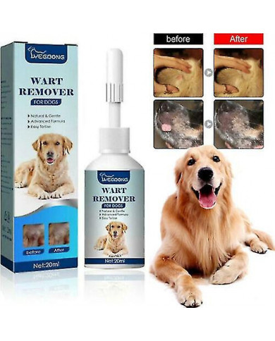 Dissolvant naturel de verrues pour chiens Étiquettes de peau de chien Traitement d’élimination des verrues pour chiens