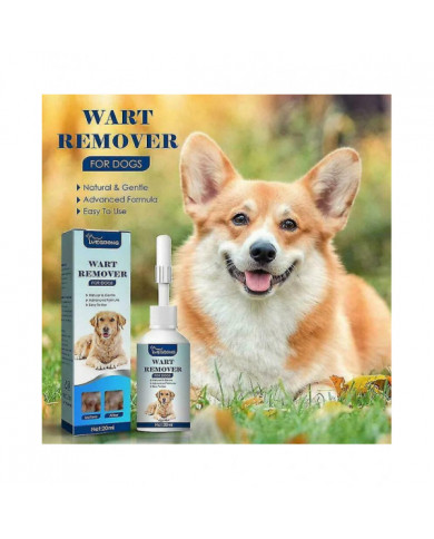 Dissolvant naturel de verrues pour chiens Étiquettes de peau de chien Traitement d’élimination des verrues pour chiens