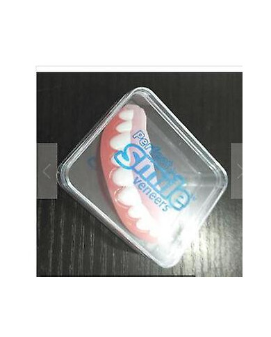 Perfect Smile Veneers Denture Paste dents instantanées flex fit pression sur les facettes cov