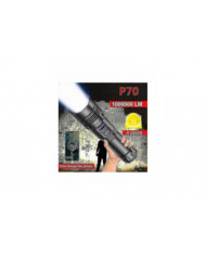 1000000 Lumens Super Lumineux Led Tactique Lampe De Poche Rechargeable Led Lampe De Travail