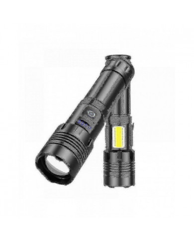 1000000 Lumens Super Lumineux Led Tactique Lampe De Poche Rechargeable Led Lampe De Travail