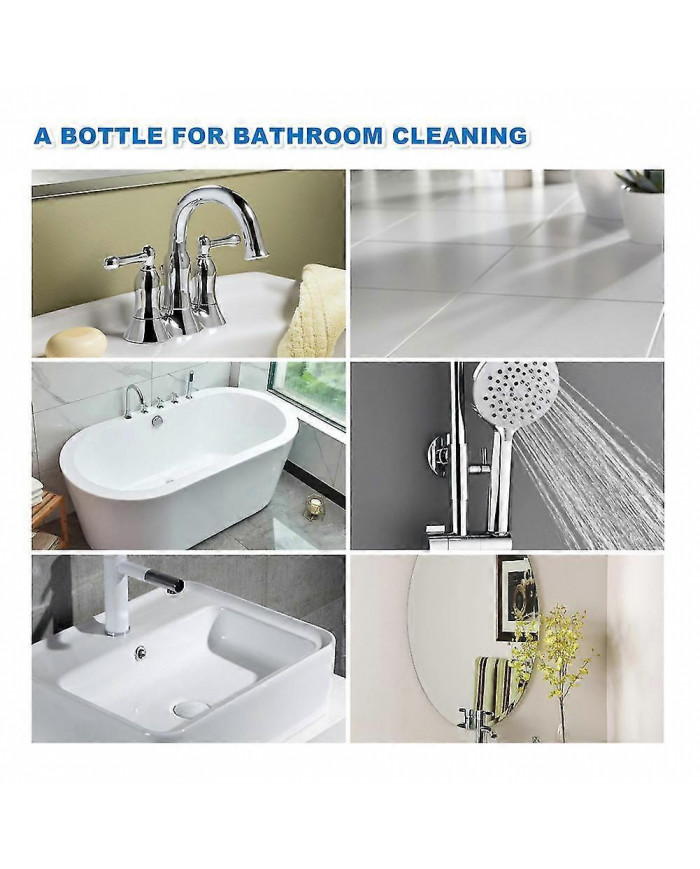 3pcs détartrant de salle de bain nettoyant puissant Retirer rapidement l’agent de nettoyage de mousse pour [...]