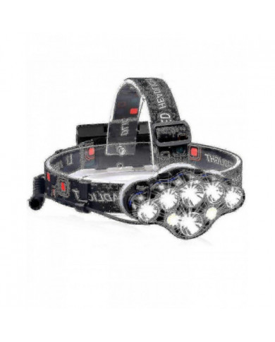 40000lm Lampe frontale puissante étanche - Lampe frontale rechargeable USB