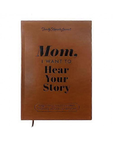 Maman, je veux entendre ton histoire - Journal guidé pour les mères, carnet de notes relié avec marque-page ruban, [...]