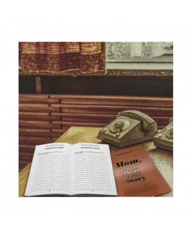 Maman, je veux entendre ton histoire - Journal guidé pour les mères, carnet de notes relié avec marque-page ruban, [...]
