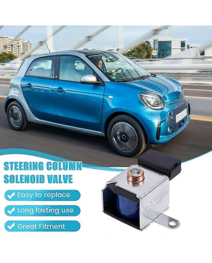 Colonne de direction de voiture Solénoïde Valve de colonne de direction A4534600700 pour Smart 453 2017-2021