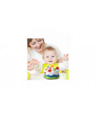 Jouet de gâteau d’anniversaire de bébé avec bougies Jouet de musique pour âge 18m + ans Toddler