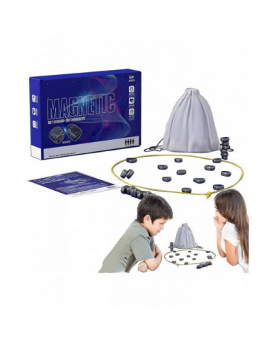 Jeu d’échecs magnétique, 2024 Nouveau jeu de société Magnet Stone Jeu de stratégie, Jeu d’aimant de table amusant [...]
