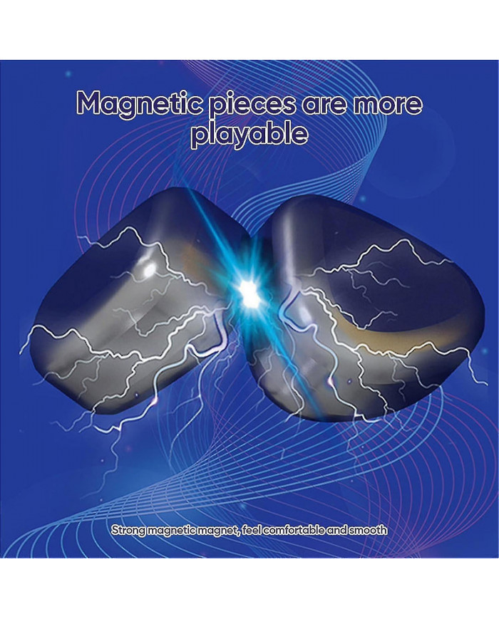 Jeu d’échecs magnétique, 2024 Nouveau jeu de société Magnet Stone Jeu de stratégie, Jeu d’aimant de table amusant [...]
