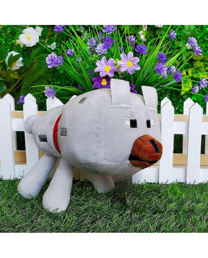 Minecraft Skeleton Plush Doll Stuffed Toy Ultra Soft Doll Birthday Gift For Kids