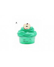 60ml Butter Slime Non-sticky With Charm Super Soft Stress Relief Fruit Cherry Slime Toy For Children