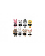 Cartoon Stray Kids Skzoo Peluche Jouets 21cm Peluche Peluche Poupée En Peluche Bbokari Wolf Chan Leebit Dwaekki Jinir