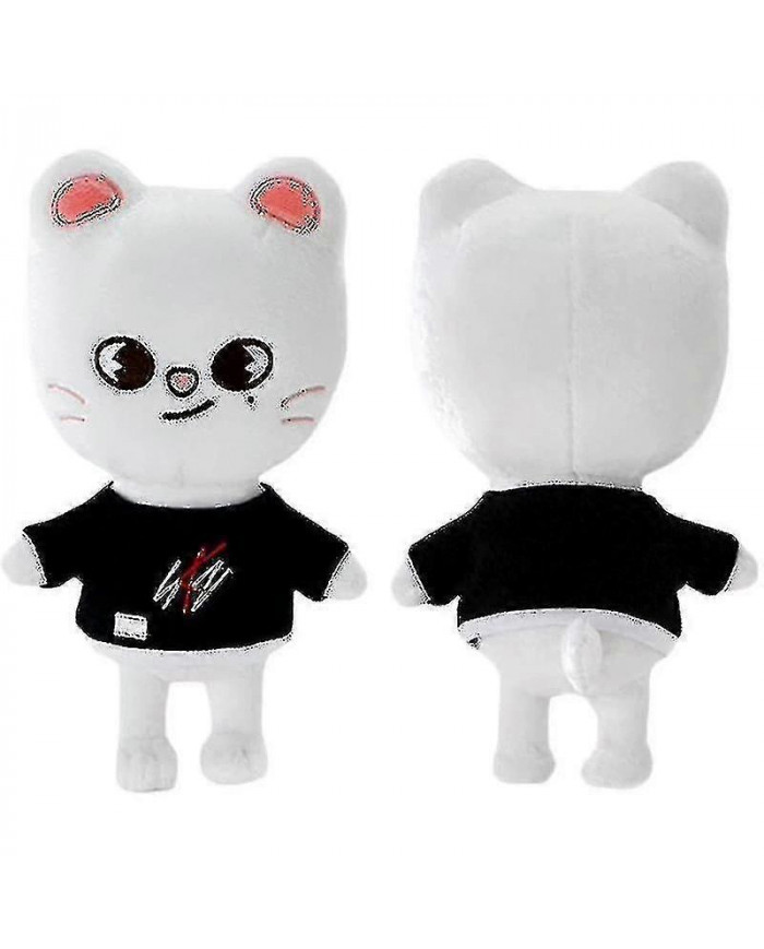 Cartoon Stray Kids Skzoo Peluche Jouets 21cm Peluche Peluche Poupée En Peluche Bbokari Wolf Chan Leebit Dwaekki Jinir