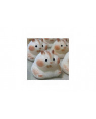 fait à la main Taba Squishy Petit Hamster Silicone Squeeze Jouet pour le soulagement du stress Mignon Hamster [...]