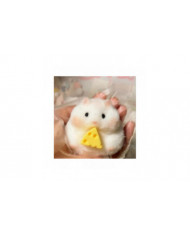 fait à la main Taba Squishy Petit Hamster Silicone Squeeze Jouet pour le soulagement du stress Mignon Hamster [...]