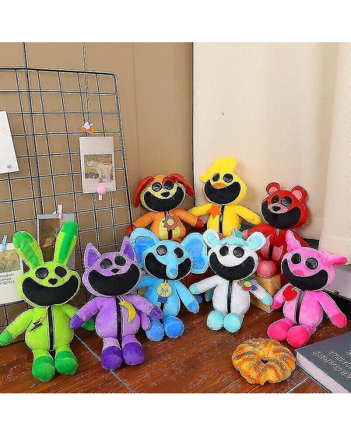 Créatures souriantes Catnap en peluche, peluche Animal peluche jouet d’anniversaire de Noël
