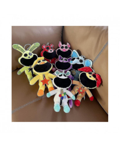 Créatures souriantes Catnap en peluche, peluche Animal peluche jouet d’anniversaire de Noël