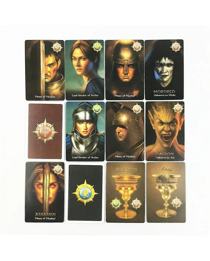 The Resistance Avalon Card Game Indie Board & Cards Social Deduction Party Strategy Cards Game Board Game