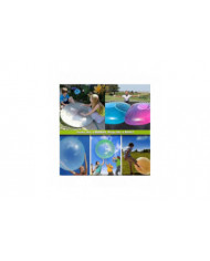 2pcs Kids Bubble Ball Jouet Géant Gonflable Plage Eau Plage Boule En Caoutchouc Jelly Ballon Pour Les Enfants