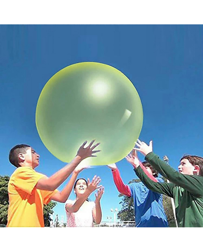 2pcs Kids Bubble Ball Jouet Géant Gonflable Plage Eau Plage Boule En Caoutchouc Jelly Ballon Pour Les Enfants