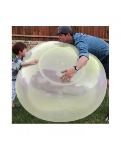 2pcs Kids Bubble Ball Jouet Géant Gonflable Plage Eau Plage Boule En Caoutchouc Jelly Ballon Pour Les Enfants