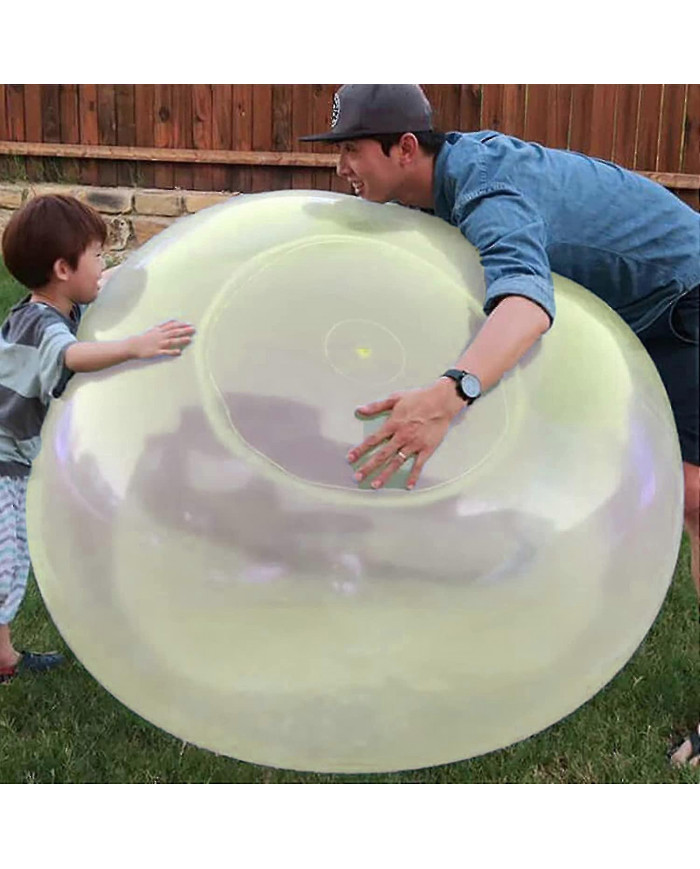 2pcs Kids Bubble Ball Jouet Géant Gonflable Plage Eau Plage Boule En Caoutchouc Jelly Ballon Pour Les Enfants