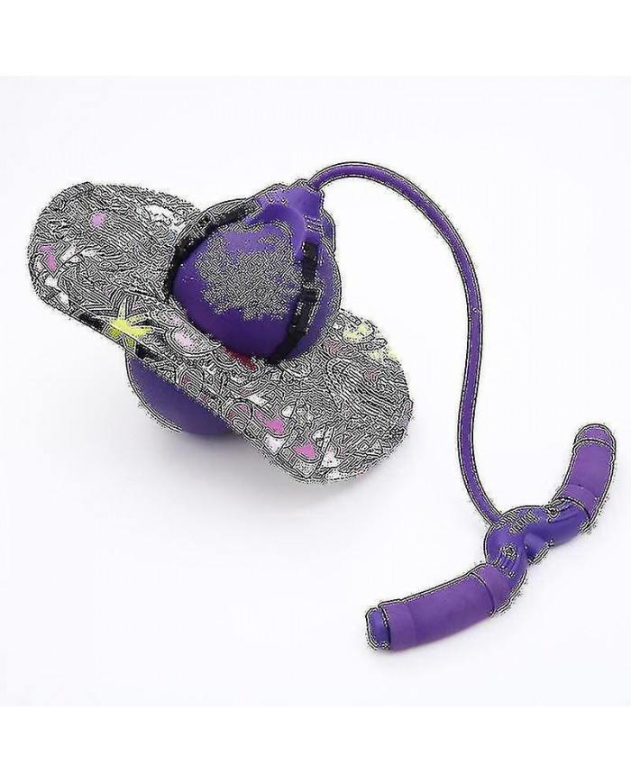 Pogo Jumping Ball Balance Board avec poignée d’exercice antidéflagrant Balle rebondissante