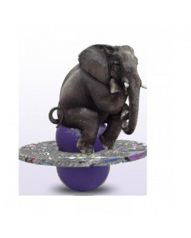 Pogo Jumping Ball Balance Board avec poignée d’exercice antidéflagrant Balle rebondissante