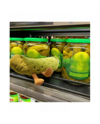 Vert Cornichon Peluche Poupée Petit Végétal Nourriture Coussin Décoration Cadeau D'anniversaire Des Enfants