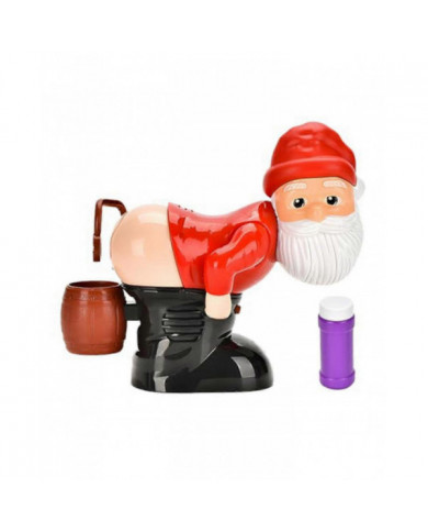 Machine à souffler les bulles du Père Noël drôle avec lumières clignotantes et musique, souffleur de bulles de [...]