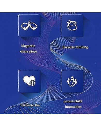 Jeu de société Jeu d’échecs magnétique Jeu de société magnétique Jeu de société magnétique amusant Jeu de [...]