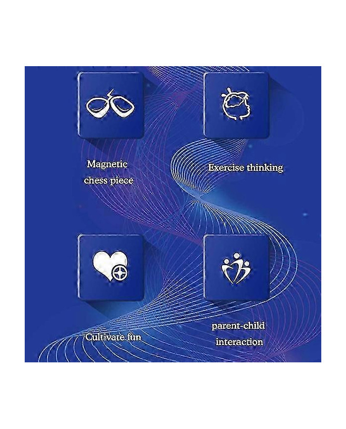 Jeu de société Jeu d’échecs magnétique Jeu de société magnétique Jeu de société magnétique amusant Jeu de [...]