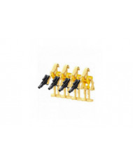 28pcs Pack De Combat Soldats, Généraux Et Droïdes Avec Armes Figurine Ensemble, Blocs De Construction Figurines [...]