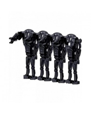 28pcs Pack De Combat Soldats, Généraux Et Droïdes Avec Armes Figurine Ensemble, Blocs De Construction Figurines [...]