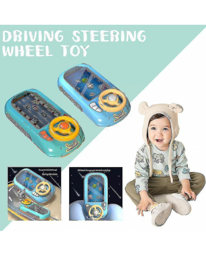 Volant De Conduite Jouet Enfants Jeu De Volant Jouet Pour Les Tout-Petits Faire semblant De Conduire Jouet De [...]