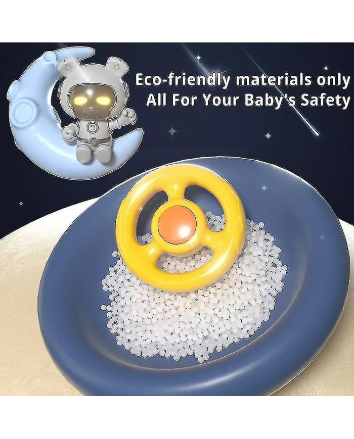 Volant De Conduite Jouet Enfants Jeu De Volant Jouet Pour Les Tout-Petits Faire semblant De Conduire Jouet De [...]