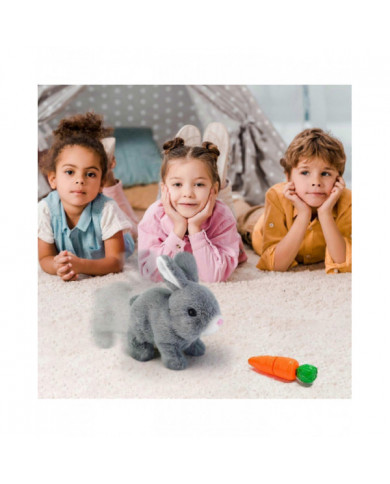 Jouets De Lapin Jouets Interactifs Les lapins peuvent marcher et parler, Jouet de lapin en peluche de Pâques [...]