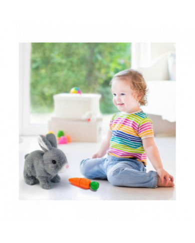 Jouets De Lapin Jouets Interactifs Les lapins peuvent marcher et parler, Jouet de lapin en peluche de Pâques [...]