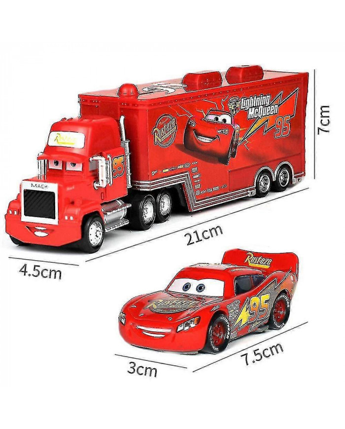 Voitures 2 3 Film Mcqueen The King Chick Hicks Mack Truck Oncle Truck & Sports Car Toys Set Fans Enfants Cadeaux [...]