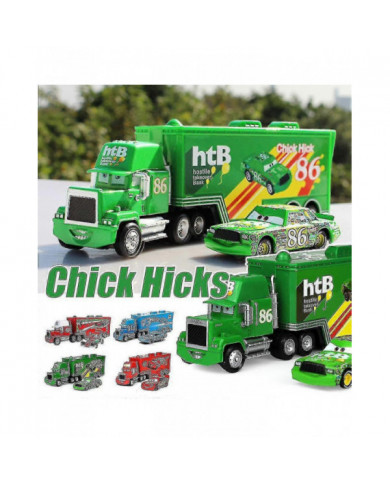 Voitures 2 3 Film Mcqueen The King Chick Hicks Mack Truck Oncle Truck & Sports Car Toys Set Fans Enfants Cadeaux [...]