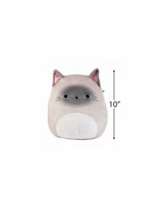 10 » Felton le chat siamois - sous licence officielle Kellytoy peluche - collection doux & spongieux Kitty peluche [...]