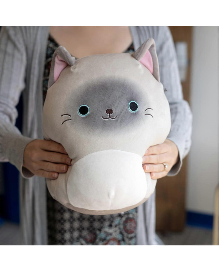 10 » Felton le chat siamois - sous licence officielle Kellytoy peluche - collection doux & spongieux Kitty peluche [...]