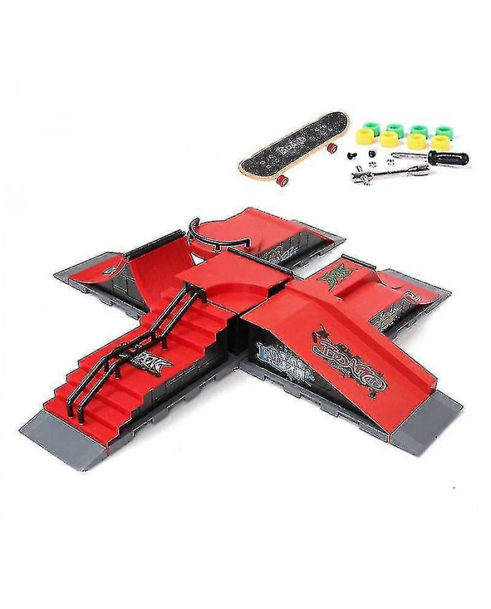 Finger Skateboards Skate Park Ramp Parts Deck Sport Game pour les enfants
