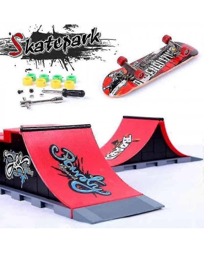 Finger Skateboards Skate Park Ramp Parts Deck Sport Game pour les enfants